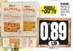 Vicino a te supermercati Rummo pasta di semola offerta