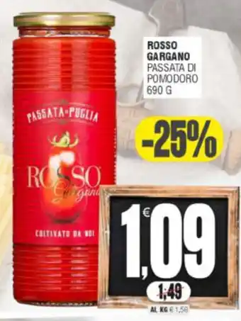 Passata di Puglia Rosso Gargano