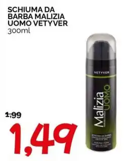 Hardis Schiuma da barba Malizia Uomo Vetyver offerta