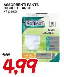 Hardis Soffisof pants discreet large offerta