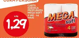 Hardis Carta igienica profumata Mega Soft offerta