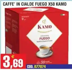 Immenso Cash Caffè in cialde Fuego Kamo offerta