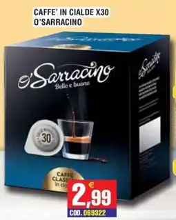 Immenso Cash Caffè in cialde O'Sarracino offerta