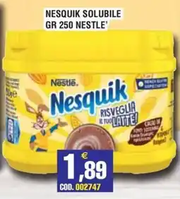 Immenso Cash Nesquik solubile offerta