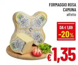 A&O Formaggio rosa camuna offerta