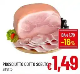 A&O Prosciutto cotto scelto offerta
