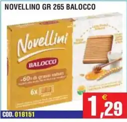 Immenso Cash Novellini Balocco offerta