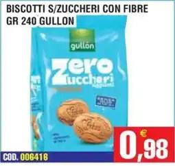 Immenso Cash Biscotti s/zuccheri con fibre Gullón offerta