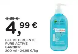 Orvea Gel detergente pure active garnier offerta