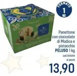 Talento Professional Store Panettone con cioccolato di Modica e pistacchio Peluso offerta