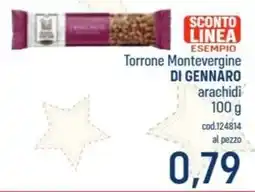 Talento Professional Store Torrone Montevergine di Gennaro arachidi offerta