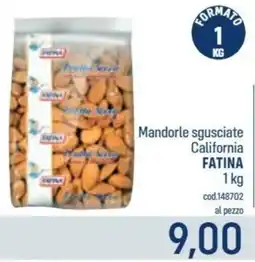 Talento Professional Store Mandorle sgusciate California Fatina offerta