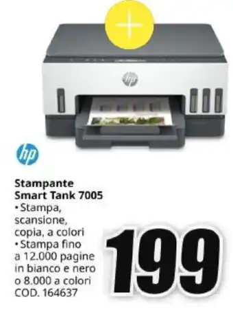 Hp Stampante Smart Tank 7005