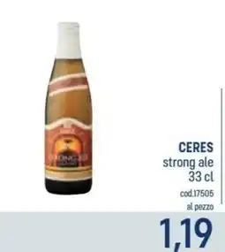 Talento Professional Store Ceres strong ale offerta