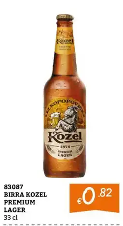 Zona Birra Kozel Premium Lager offerta