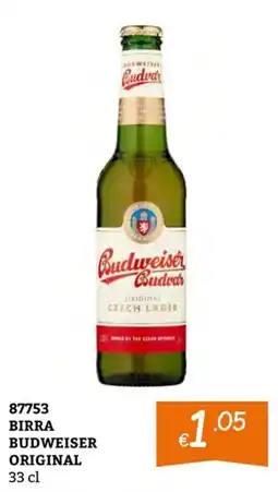 Zona Birra Budweiser Original offerta