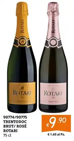 Zona Trentodoc Brut/Rosé Rotari offerta