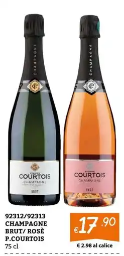 Zona Champagne brut/ rosè p.courtois offerta