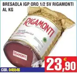 Immenso Cash Bresaola IGP Oro Rigamonti offerta
