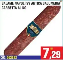 Immenso Cash Salame Napoli SV Antica Salumeria offerta