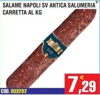 Immenso Cash Salame Napoli SV Antica Salumeria offerta