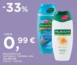 Orvea Bagnodoccia Naturals, Thermal Spa Palmolive offerta