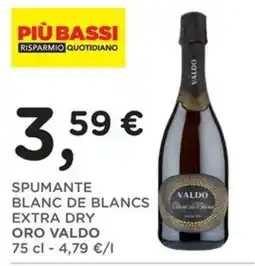 Orvea Spumante blanc de blancs extra dry oro valdo offerta