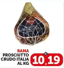 Italcash Cash & Carry Rama prosciutto crudo offerta