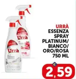 Italcash Cash & Carry Urrà essenza spray platinum offerta