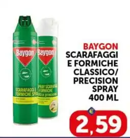 Italcash Cash & Carry Baygon spray scarafaggi e formiche precision offerta