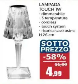 Happy Casa Lampada touch 1W offerta