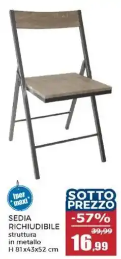 Happy Casa Sedia richiudibile offerta