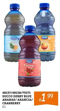 Zona Succo Derby Blue Cranberry offerta