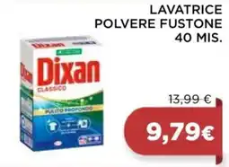 In Coop Dixan lavatrice polvere fustone offerta
