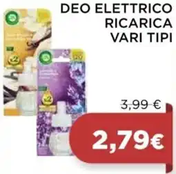 In Coop Deo elettrico ricarica offerta