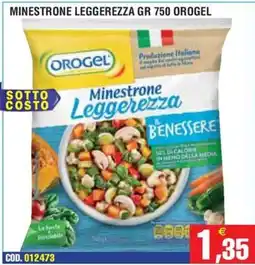 Immenso Cash Minestrone Leggerezza Orogel offerta