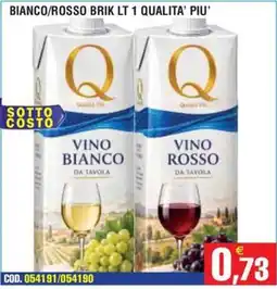 Immenso Cash Vino bianco da tavola / Vino rosso da tavola offerta