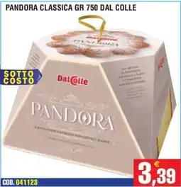 Immenso Cash Pandora classica Dal Colle offerta