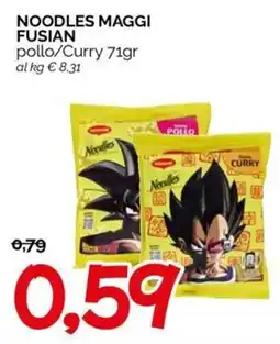 Hardis Noodles Maggi Fusian pollo/Curry offerta