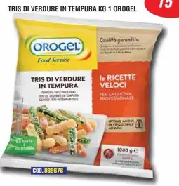 Immenso Cash Tris di verdure in tempura Orogel offerta