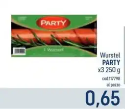 Talento Professional Store Wurstel Party offerta