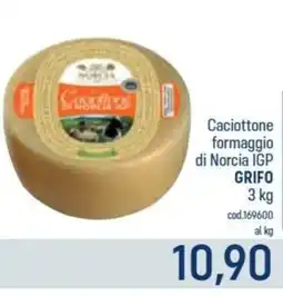 Talento Professional Store Caciottone formaggio di Norcia IGP Grifo offerta