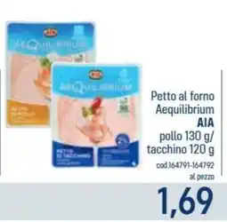 Talento Professional Store Petto al forno Aequilibrium AIA pollo/ tacchino offerta