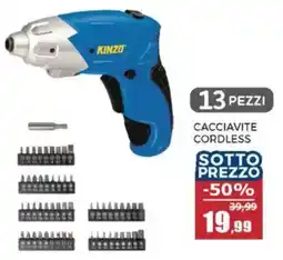Happy Casa Cacciavite cordless Kinzo offerta