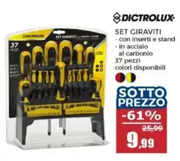 Happy Casa Dictrolux set giraviti offerta