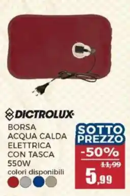 Happy Casa Dictrolux borsa acqua calda elettrica con tasca offerta
