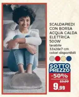 Happy Casa Scaldapiedi con borsa acqua calda elettrica offerta