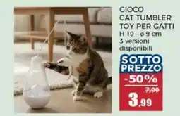 Happy Casa Gioco cat tumbler offerta