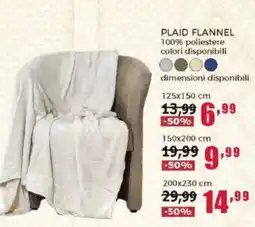 Happy Casa Plaid flannel offerta