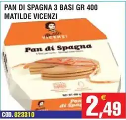 Immenso Cash Pan di Spagna Matilde Vicenzi offerta